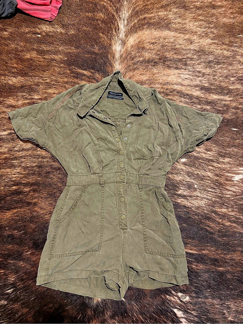 Urban Outfitters Olive Green Romper